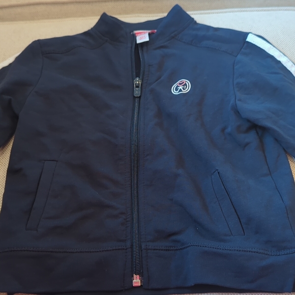 Okaidi navy track jacket (size 3) never worn! - Picture 4 of 4